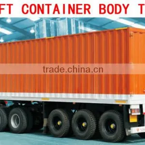 40 FT 60 FT SEMI LOW BED TRUCK TRAILER HEAVY DUTY AXLES HEAVY DUTY MULTILEAF SUSPENSION TRUCK TRAILER Heavy Duty Boat Trailers thumbnail-2