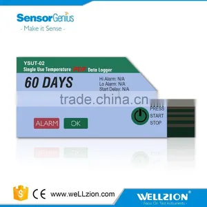 YSUP-10,PDF Report Single Use Temperature Data Logger thumbnail-1