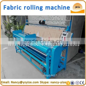 Automatic High Speed Cloth Rolling Machine / Winding Machine / Knit Cloth Rolling Machine thumbnail-3