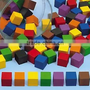 Children's Learning and EDUCATIONAL GEOMETRIC Cube Blocks thumbnail-1