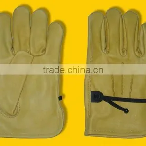 Leather Driver Work Gloves thumbnail-1