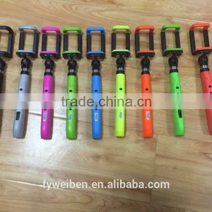 All-in-one Poldable Built in Bluetooth Selfie Stick One Piece Selfie Monopod, Selfie Stick thumbnail-3