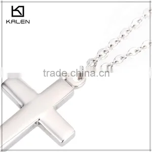 Hot Selling Good Price Fashion Style Simple Design Stainless Steel Cross Pendant thumbnail-3