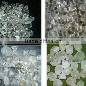 CRYSTAL QUARTZ TUMBLED PEBBLES STONE thumbnail-1