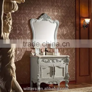 European Bathroom Single Hole Facuet Mount Basin Cabinet WTS1616 thumbnail-3