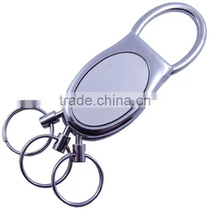 Fashion Metal LOGO Retractable Key Fob thumbnail-1