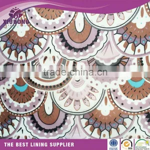 Print Tafferta Fabric Best Customized 100% Polyester Fabric for Lining thumbnail-3