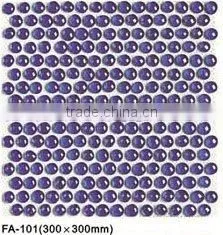 Round Glass Beads Mosaic Tile thumbnail-1