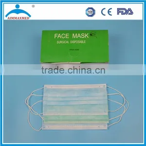 Disposable Non-Woven Hospital Surgical Respirator 1 2 3 4 Ply Face Mask thumbnail-2