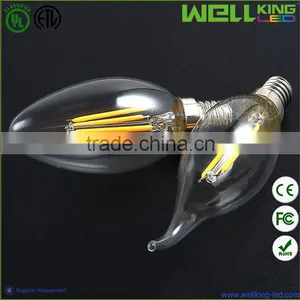 Power Saving 2W 4W Dimmable Filament Bulb With E14/E12 Based thumbnail-1