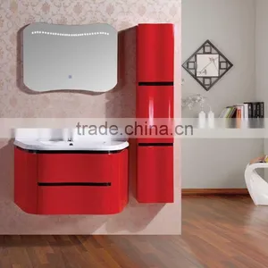 2016 Modern Bathroom Cabinet With LED Mirror thumbnail-1