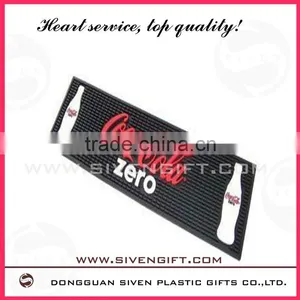 Customied Cocacola Bran Name Soft Pvc Bar Mats With High Quality thumbnail-1