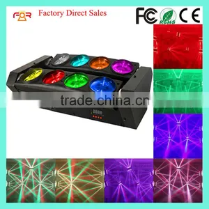 Three Years Warranty White 8*10w or 4in1 RGBW 8x12w Spider Surge 8 Sweeping LED Beam Effect thumbnail-1