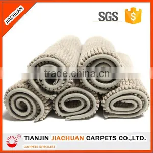 Non Skid SEBS Back Washable Chenille Mat thumbnail-1