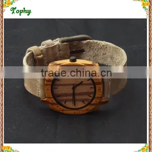 2016 Men Fashion Custom Logo Wood Watches Wholesale,watch Genuine Leather,watch Men Leather thumbnail-5