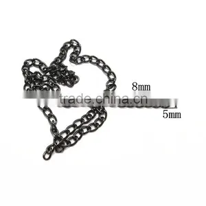 Wholesale Black Nickle Twist Link Brass Chain thumbnail-2