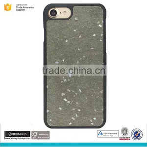 Natural Tactile Material for Iphone 7 Cement Concrete Cell Phone Case thumbnail-3