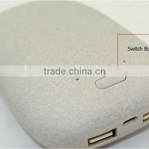 Hot Unique Stone Series Cobblestone Shape 10400mAh Power Bank ABS+Li-ion Battery Cells For IPhone For Samsung thumbnail-1