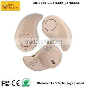 CE ROHS Certificated In-ear Mini Bluetooth Earphone With Bluetooth V4.0 and Stereo Sound Quality thumbnail-2