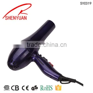 New Pro AC Motor Hair Dryer & Accessories With Cool Shot Button Ionic Function Lady Salon Tools thumbnail-2