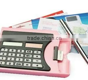 Name Card Calculator With Ball Pen thumbnail-5