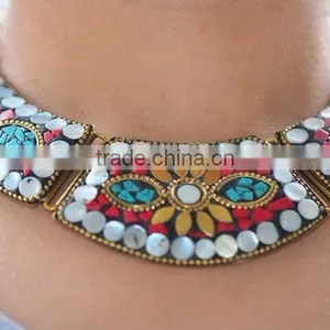 Branded Jewelry in Necklace Latest Design 2016 India All Color Manufacturer thumbnail-4