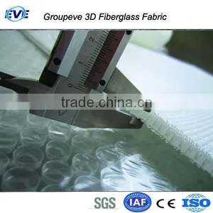 1.27M Wide 3D Fiberglass Surfboards 3D Spacer White Fibreglass 3D Fabric thumbnail-2