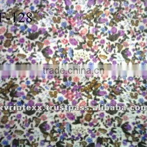 Velvet Fabric Floral thumbnail-1