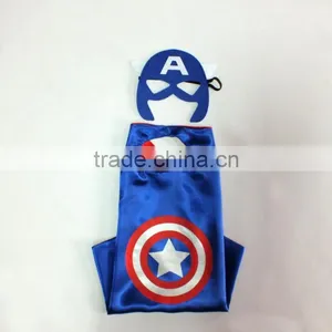 YS Manufacturer Children Birthday Party Wholesale Superhero Cape and Mask thumbnail-4