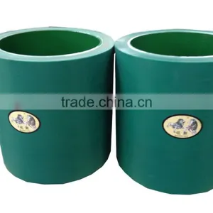 4 Inch Iron Drum Green EPDM Rice Rubber Roller for Rice Huller thumbnail-1