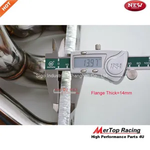 Mertop Race 3.0mm Tube Thickness STEAM PIPE for BMW T3/T4 Turbo Manifold E30 E34 24V M50/M52/S50/S52+44mm V Band Wastega thumbnail-5