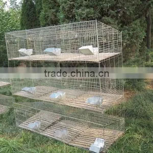 Rabbit Farming Breeding Cages, Metal Animal Husbandry Rabbit Cage thumbnail-2