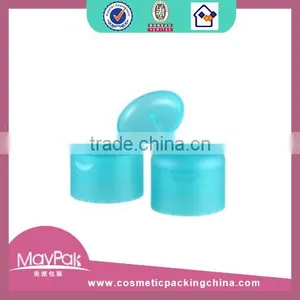 28/410 Blue Color Flip Top Cap Plastic Caps thumbnail-1