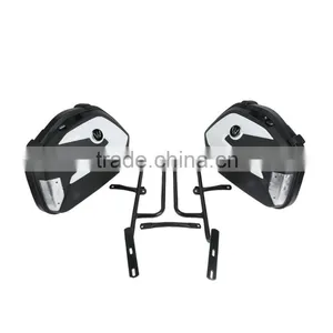 Saddle Bags Trunk Luggage w/ Lights Mount Bracke For KTM 125 200 DUKE 2012-2015 thumbnail-1