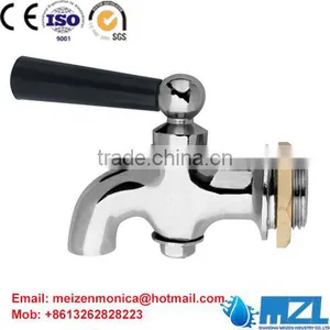 New Product Chrome Plated Brass Tap for Beer Barrel, Juice Dispenser Made in China thumbnail-1