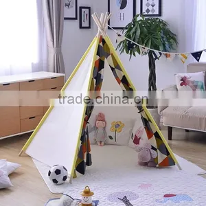 OEM Indoor Kids Childrens Play Teepee Tent for Party Tee Pee Wholesale thumbnail-1