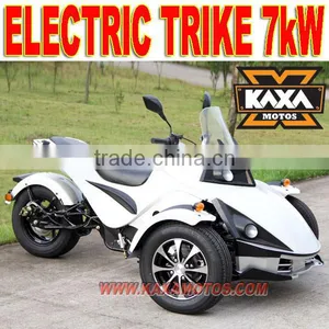 Three Wheels Electric Reverse Trike 7kW thumbnail-1