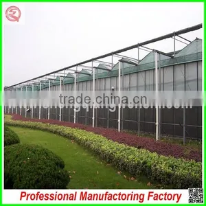 Hot Sale Multi-span Glass Agricultural Greenhouse for Garden thumbnail-1