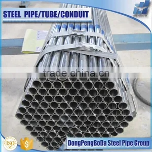 16mm Znic Coated 60-80GSM Pre Galvanized Steel Welded Pipe thumbnail-2