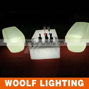 Fashion Rectangle NightClub Bar Glow LED Ice Bucket thumbnail-5