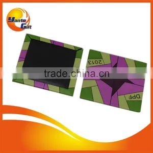 Full Logo Printed Square Shape Tin Fridge Magnets thumbnail-1