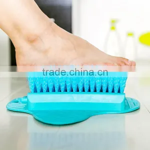 Foot Clean Plastic Massage Brush Bath Shower Foot Scrubber thumbnail-1