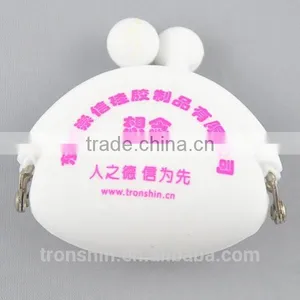 Wholesale Factory Price Eco-friendly Silicone Coin Pouch With Custom Made Printing LOGO thumbnail-2