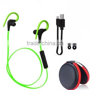 Sport Wireless Bluetooth 4.1 Stereo Ear Hook Headset, Dual Ears Smart Bluetooth Headsets For Wholesale thumbnail-3