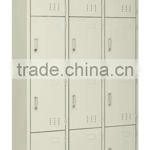 Steel Metal 32 Doors Locker Metal Wardrobe Storage Locker Staff Lockers thumbnail-4