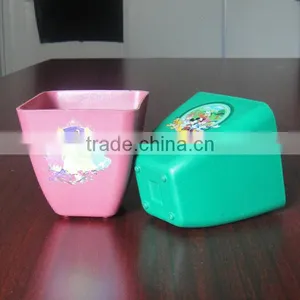 2016 Hot Sale Eco Bamboo Fiber Mini Flower Pot thumbnail-6