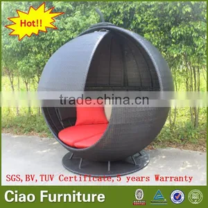 All Weather Garden Apple Sunbed Outdoor Patio Furniture thumbnail-1