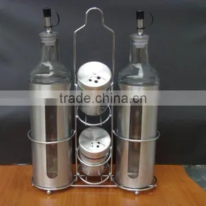 Glass Cruet Set thumbnail-1