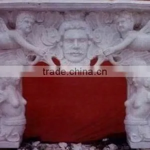 Carving Fireplace Mantel thumbnail-1