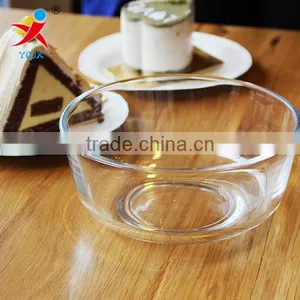 Microwave Oven Glass Bowl Bowl Bubble Rainbow Noodle Bowl Bowl Salad Bowl Transparent Rice Bowls Medium Household Bowl Suit for thumbnail-1
